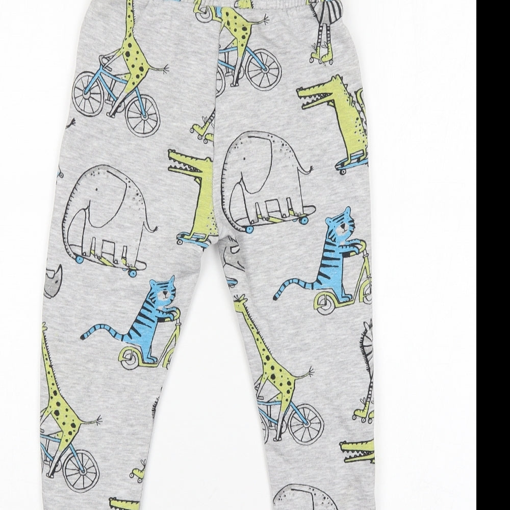 F&F Boys Grey   Sweatpants Trousers Size 5-6 Years