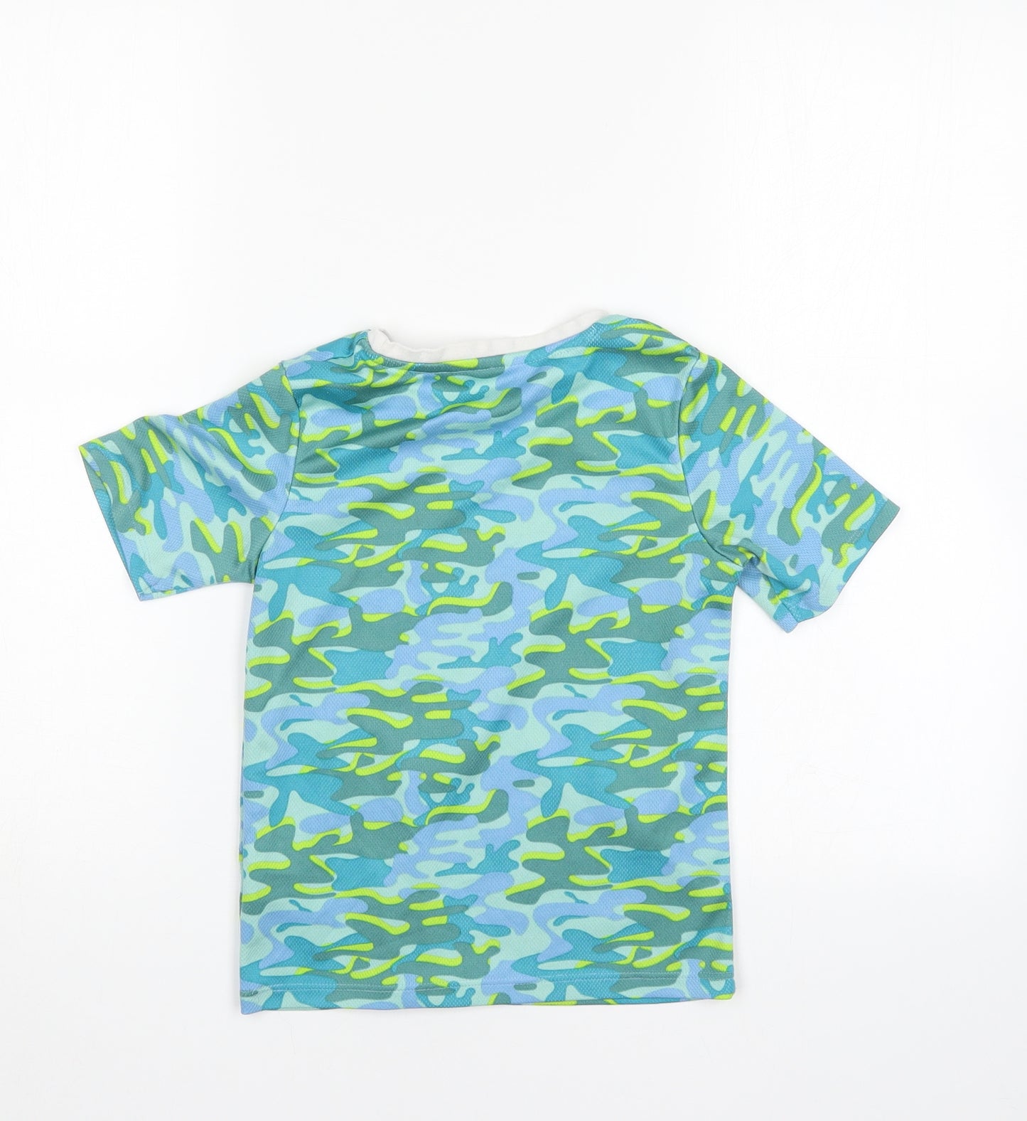Pep & Co Boys Multicoloured Camouflage  Basic T-Shirt Size 5-6 Years