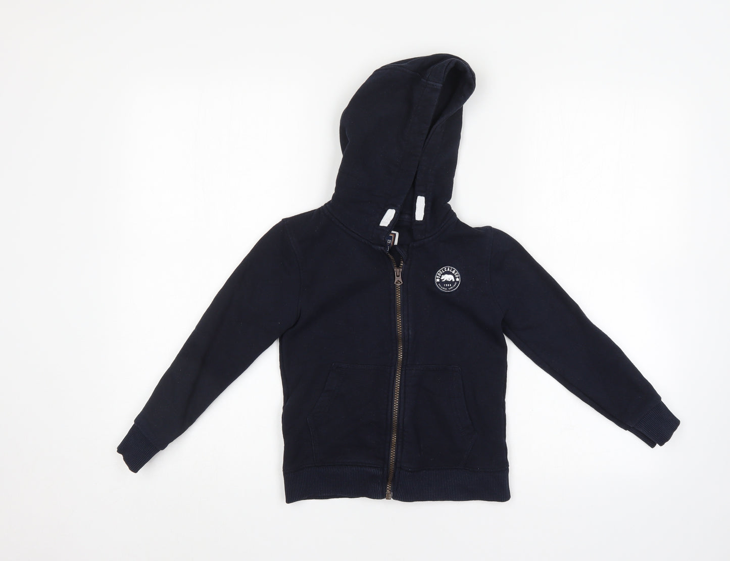 SoulCal&Co Boys Blue   Full Zip Hoodie Size 5-6 Years