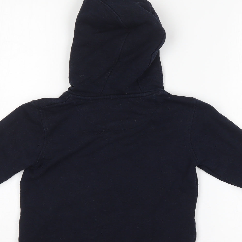 SoulCal&Co Boys Blue   Full Zip Hoodie Size 5-6 Years