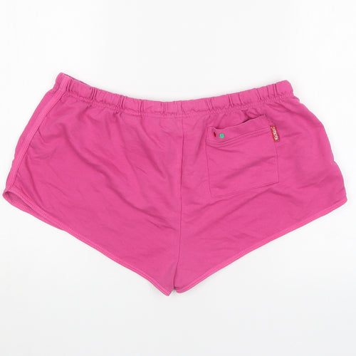 Kickers Womens Pink   Culotte Shorts Size 16