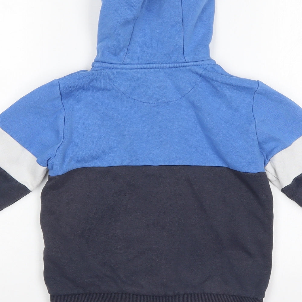 Nutmeg Boys Multicoloured   Full Zip Hoodie Size 4-5 Years