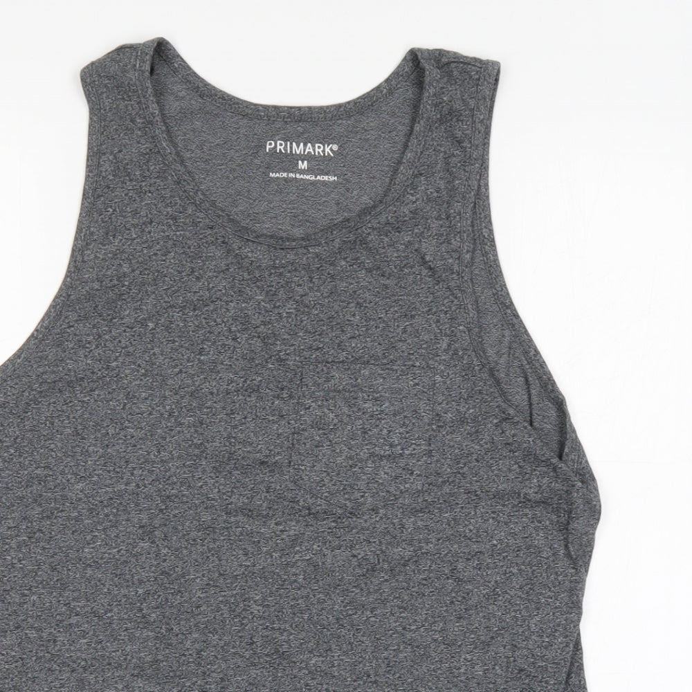 Primark Mens Grey    T-Shirt Size M