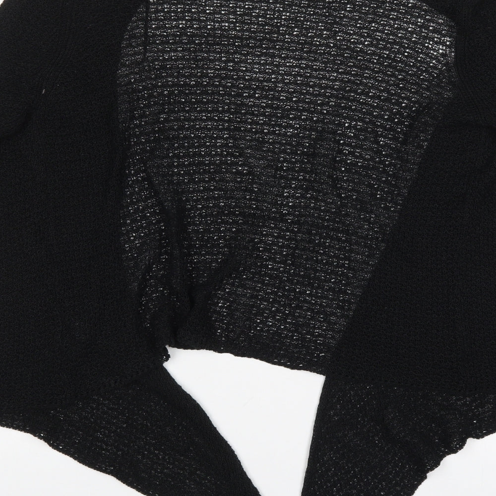M&S Womens Black   Cardigan Jumper Size 18