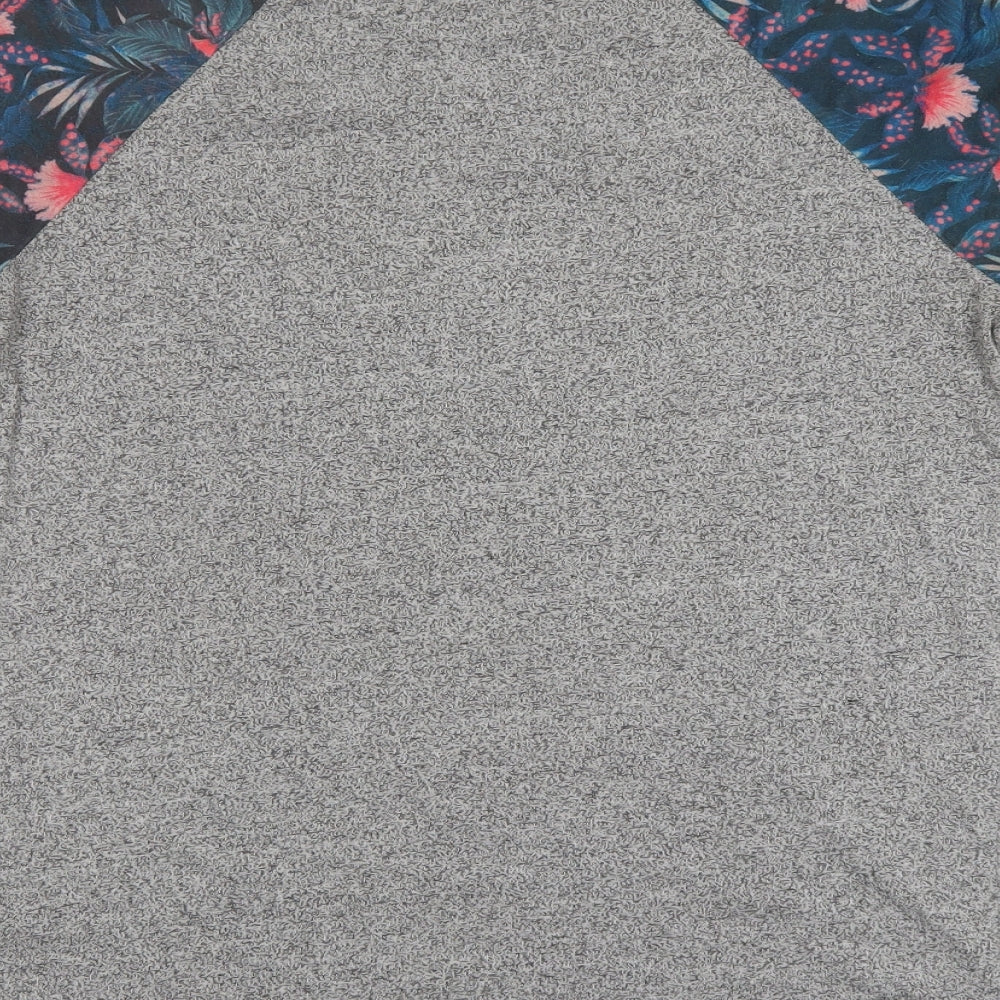 Primark Mens Grey    T-Shirt Size M