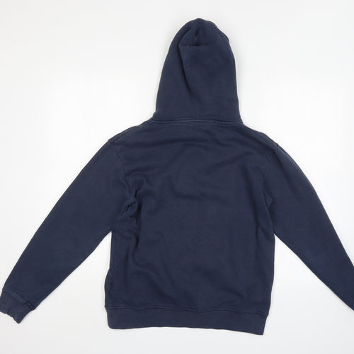 adidas Mens Blue   Pullover Hoodie Size M