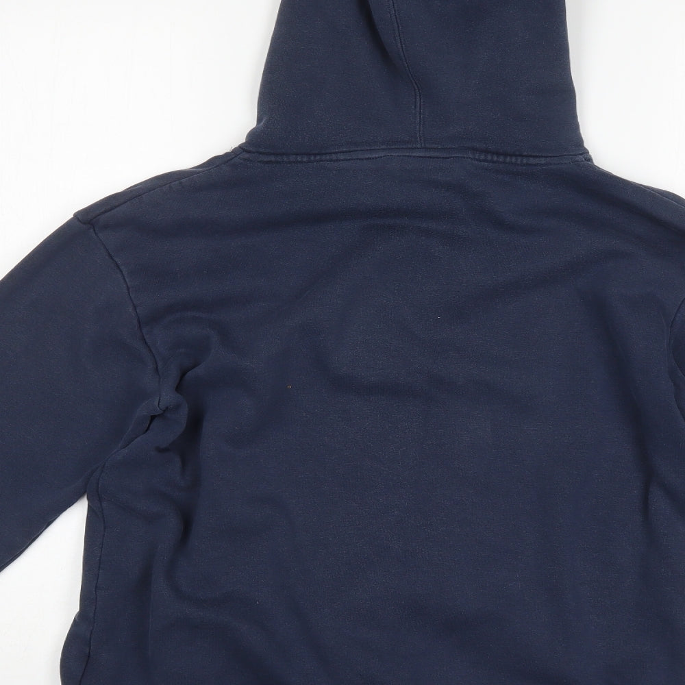 adidas Mens Blue   Pullover Hoodie Size M