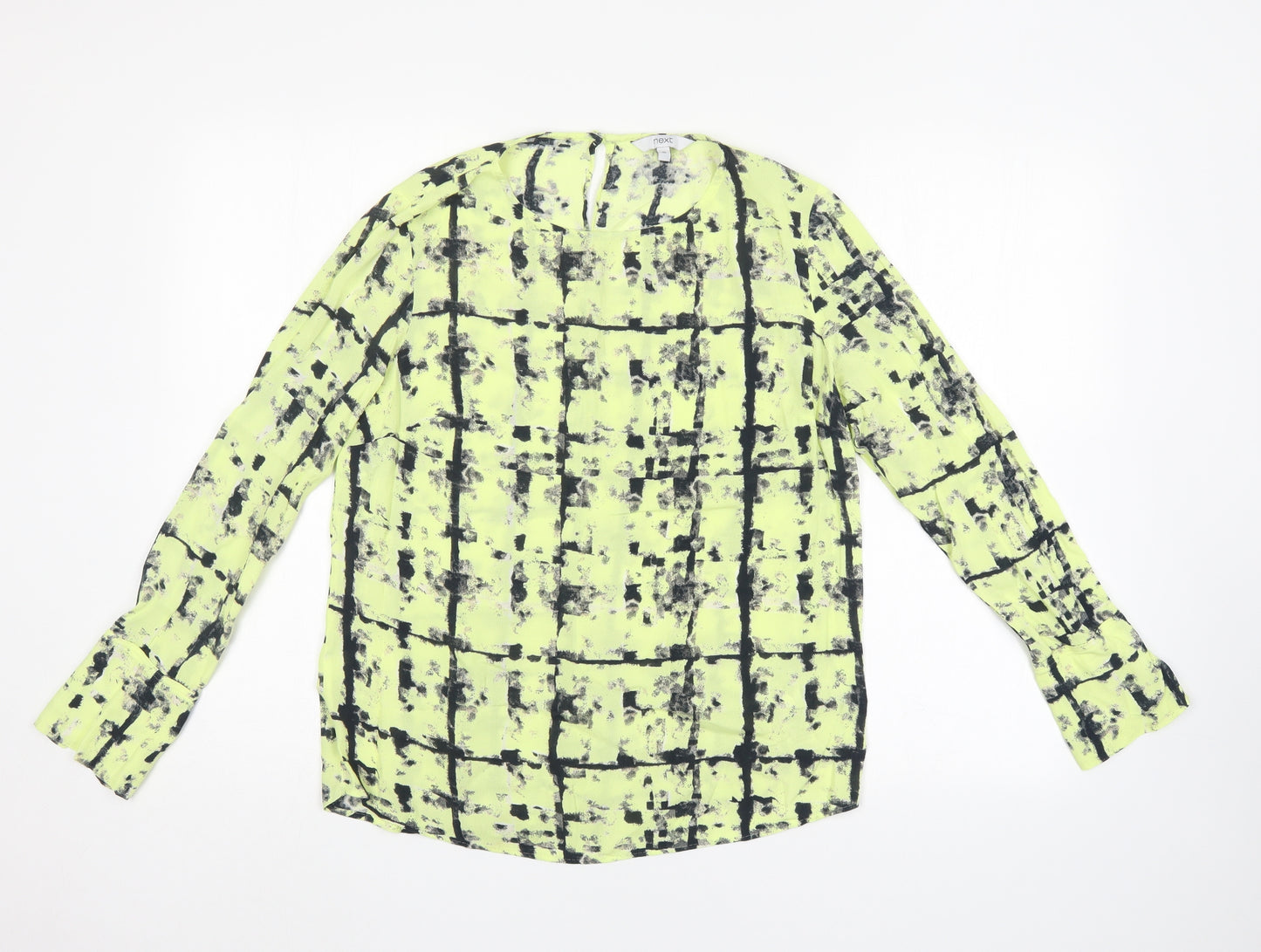 NEXT Womens Yellow   Basic Blouse Size 10