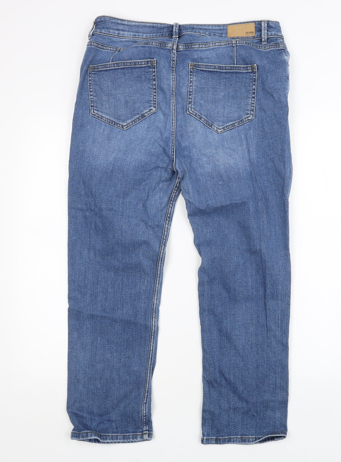 Principles Womens Blue  Denim Straight Jeans Size 14 L34 in