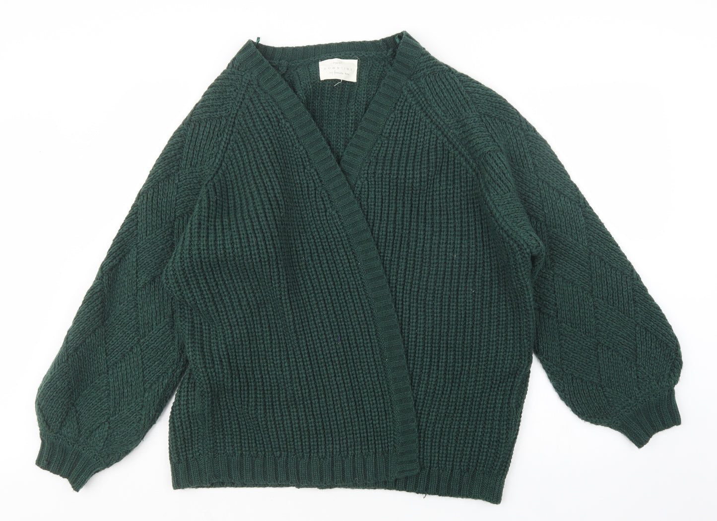 NEXT Womens Green  Knit Cardigan Jumper Size M