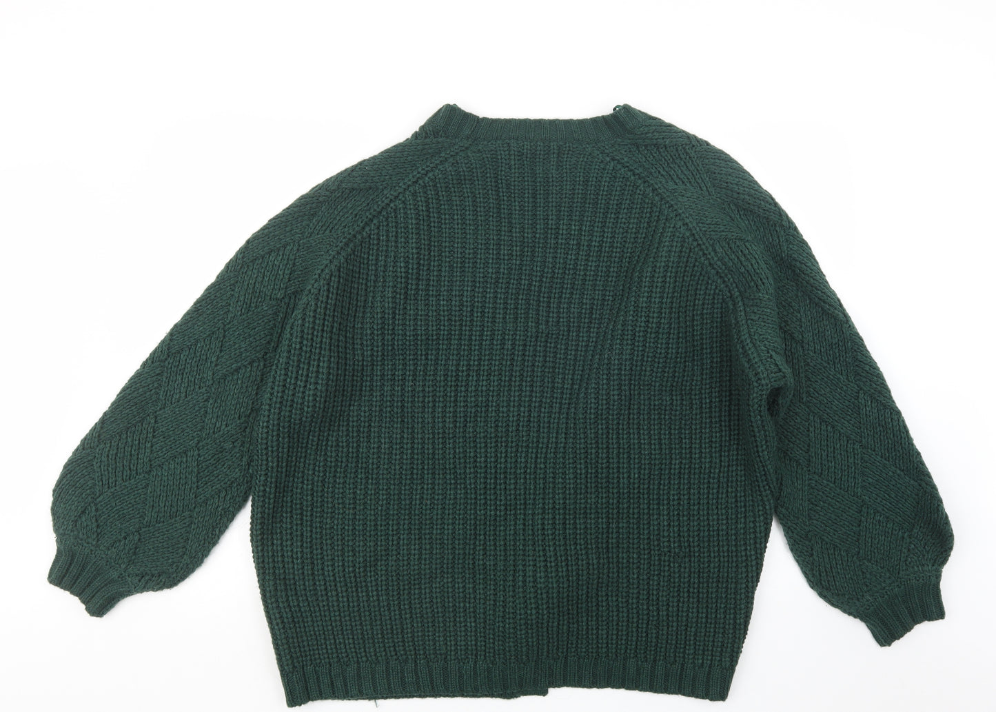 NEXT Womens Green  Knit Cardigan Jumper Size M