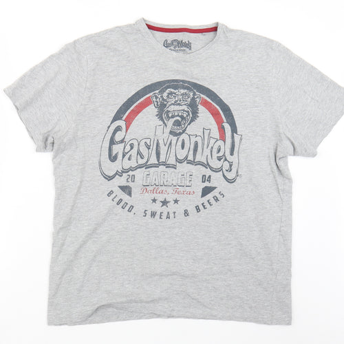 Matalan Mens Grey    T-Shirt Size L