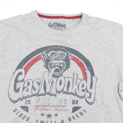 Matalan Mens Grey    T-Shirt Size L