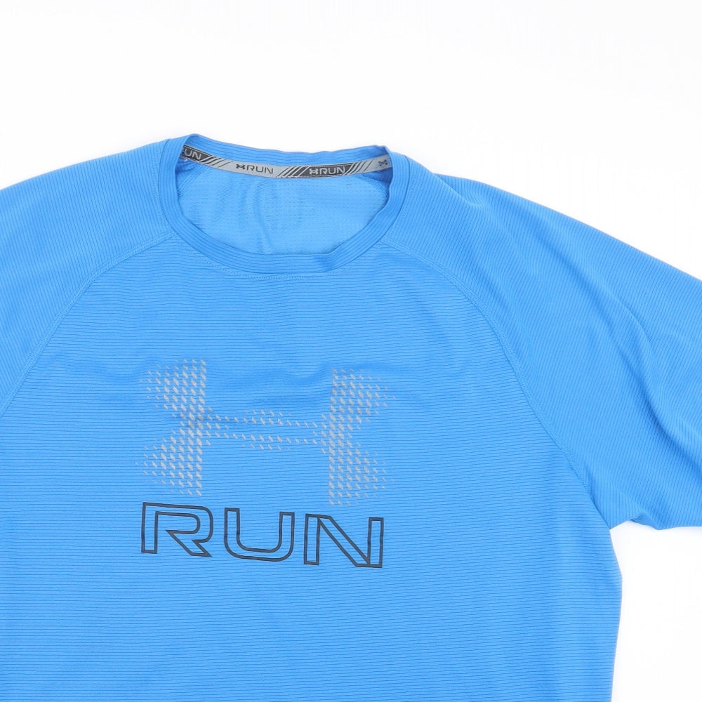 Under armour Mens Blue    T-Shirt Size L
