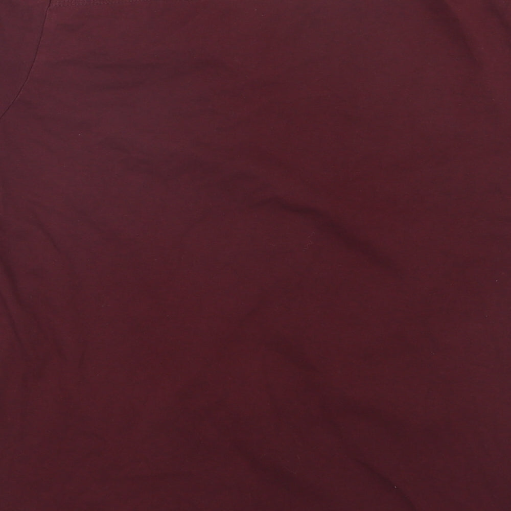 French Connection Mens Purple    T-Shirt Size M