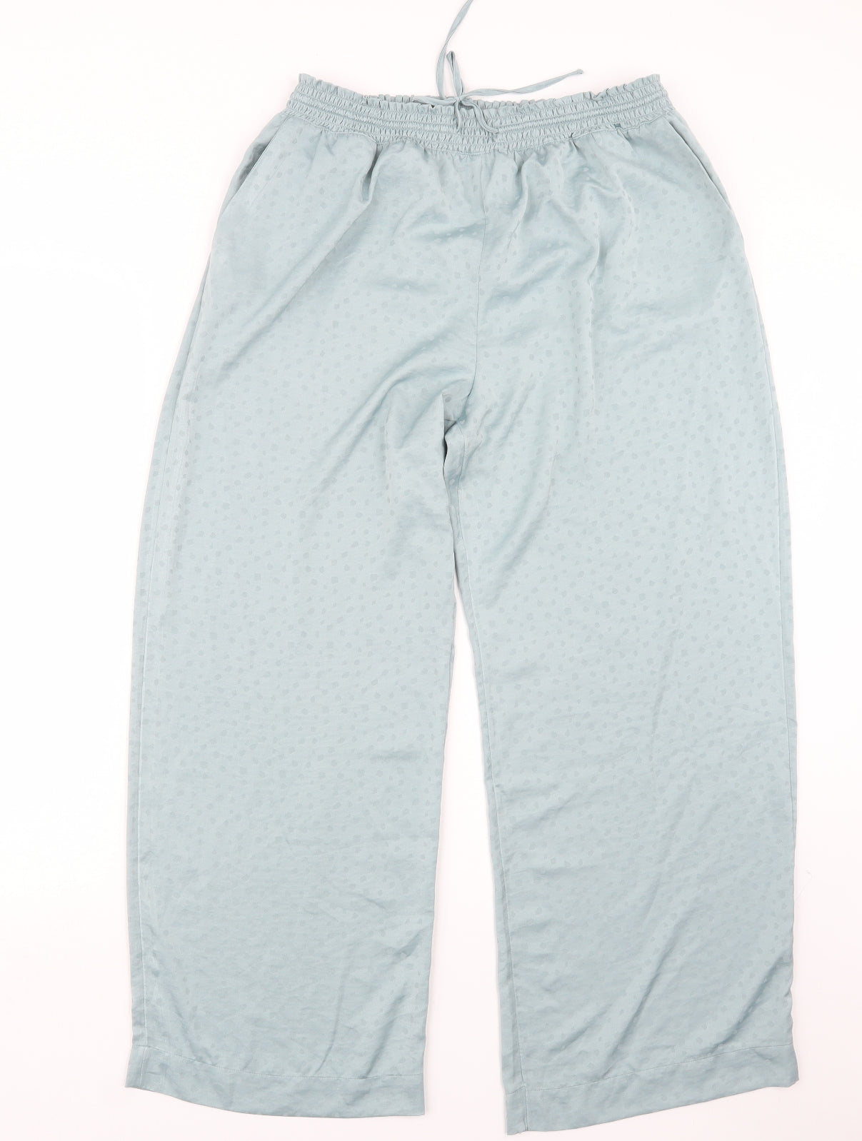Marks and Spencer Womens Green Geometric  Capri Pyjama Set Size 16