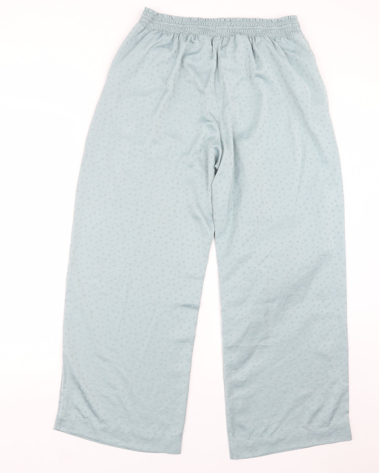 Marks and Spencer Womens Green Geometric  Capri Pyjama Set Size 16