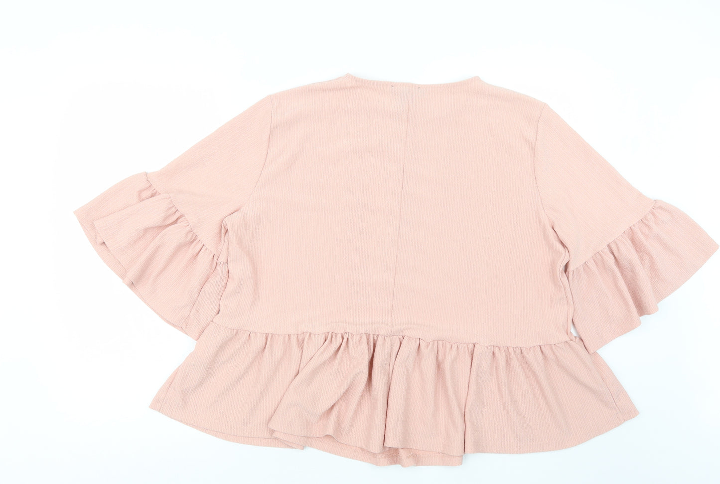New Look Womens Pink   Basic Blouse Size 12