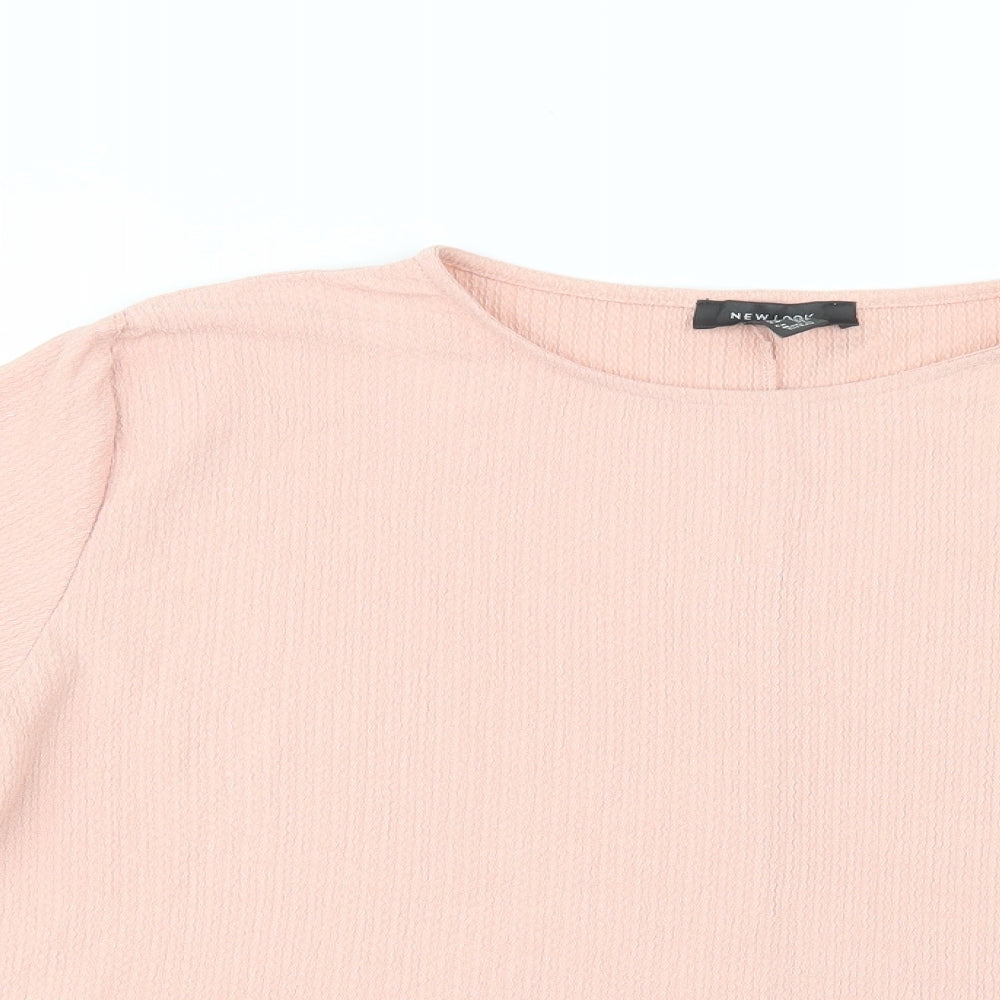 New Look Womens Pink   Basic Blouse Size 12