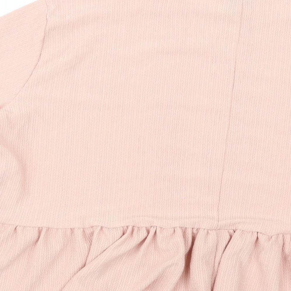 New Look Womens Pink   Basic Blouse Size 12
