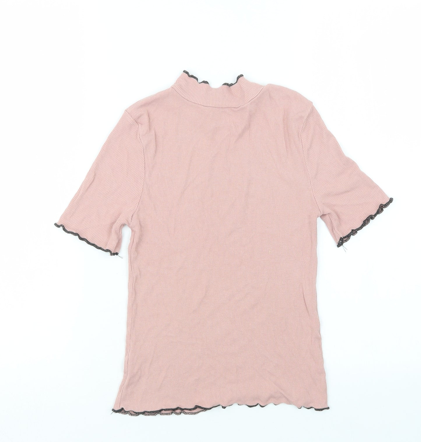 Select Womens Pink   Basic T-Shirt Size 10