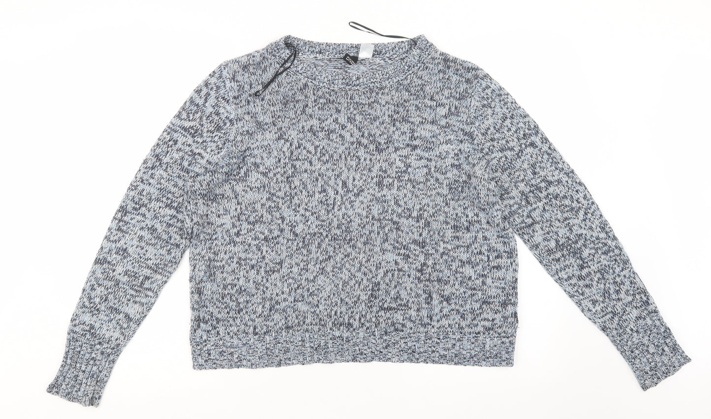 Divided by H&M Womens Blue  Knit Pullover Jumper Size L