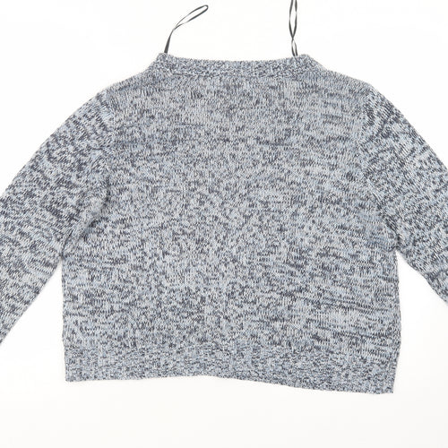 Divided by H&M Womens Blue  Knit Pullover Jumper Size L