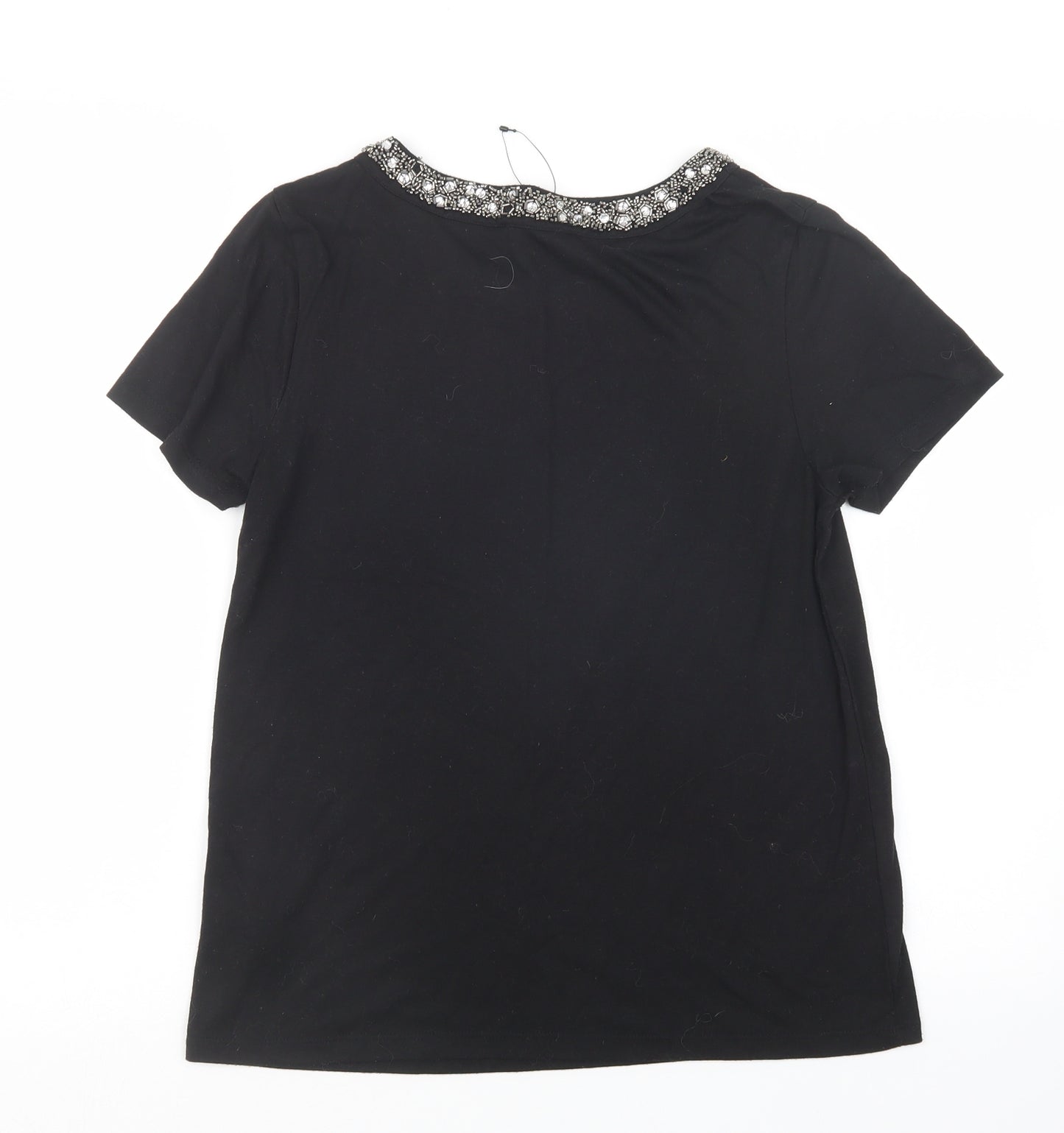 New Look Womens Black   Basic T-Shirt Size 10