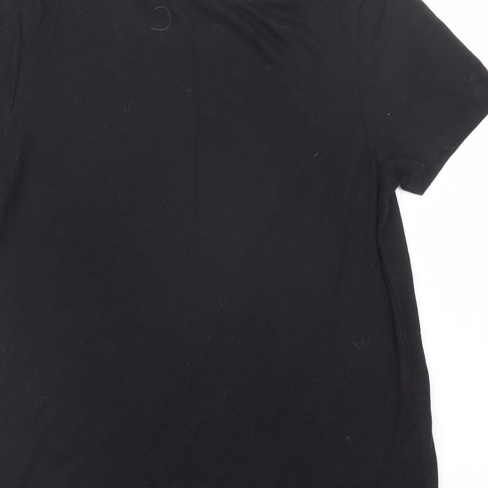 New Look Womens Black   Basic T-Shirt Size 10