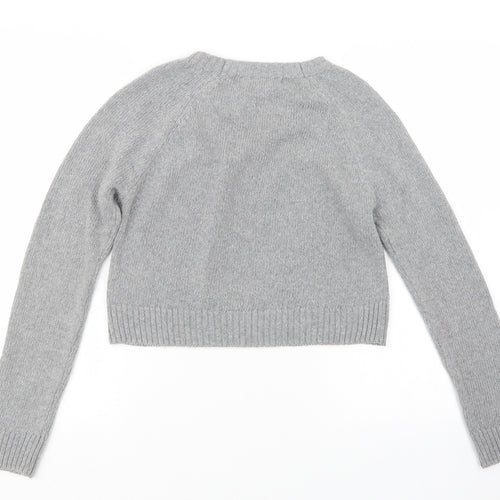 Terranova Womens Grey  Knit Pullover Jumper Size S