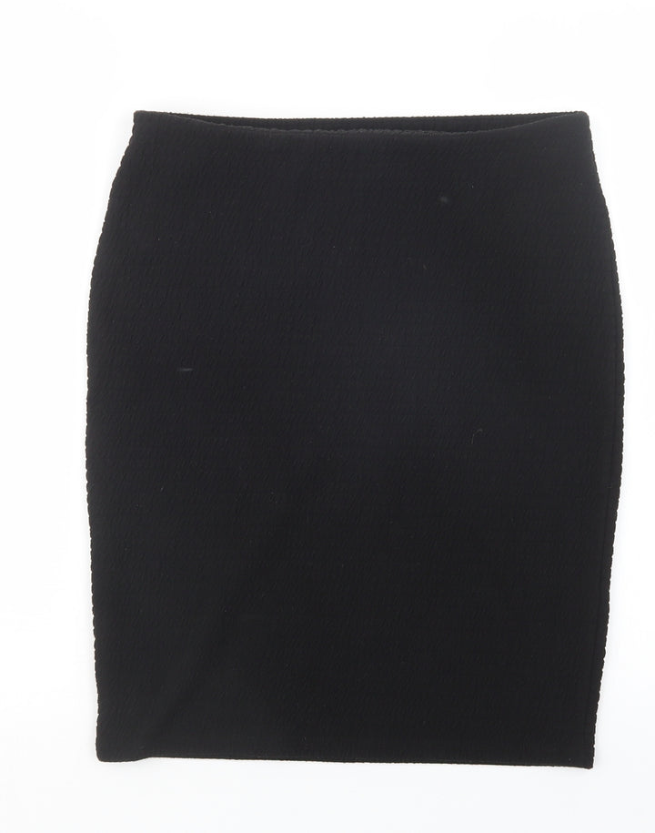 Preworn Womens Black   Straight & Pencil Skirt Size 30 in