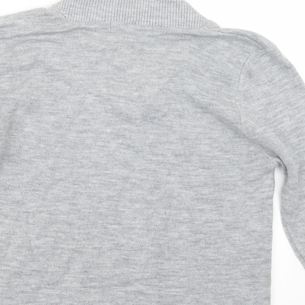 FABRIZIO  Womens Grey  Knit Pullover Jumper Size XL