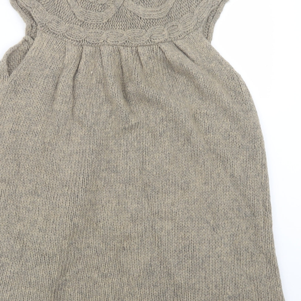 Atmosphere Womens Beige  Knit Cardigan Jumper Size 8