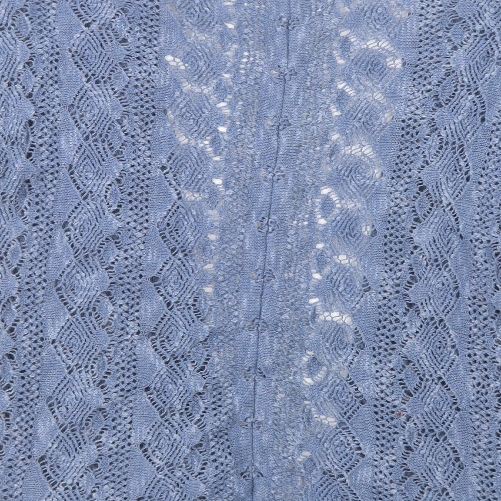 NEXT Girls Blue  Knit Cardigan Jumper Size 9-10 Years