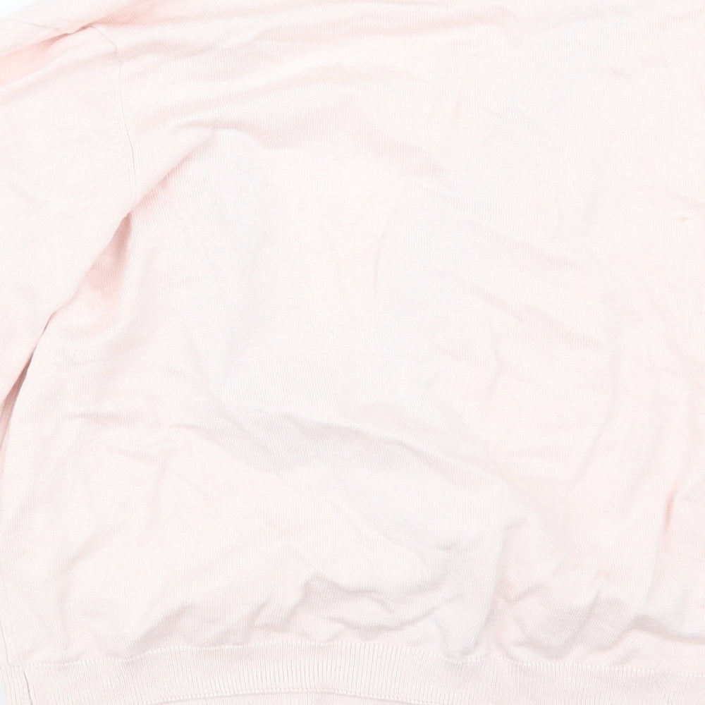 M&Co Womens Pink   Cardigan Jumper Size 16