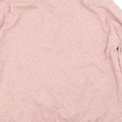 Marks and Spencer Mens Pink    T-Shirt Size L