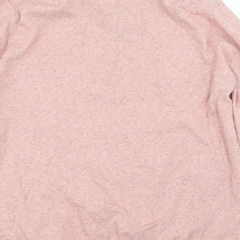 Marks and Spencer Mens Pink    T-Shirt Size L