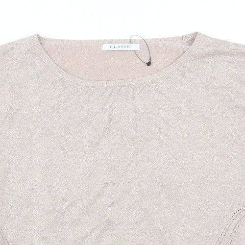 Marks and Spencer Womens Pink   Pullover Jumper Size 16