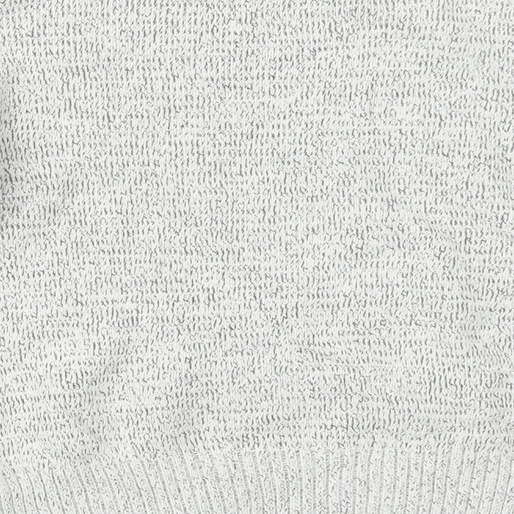 Topshop Womens Grey  Knit Pullover Jumper Size S