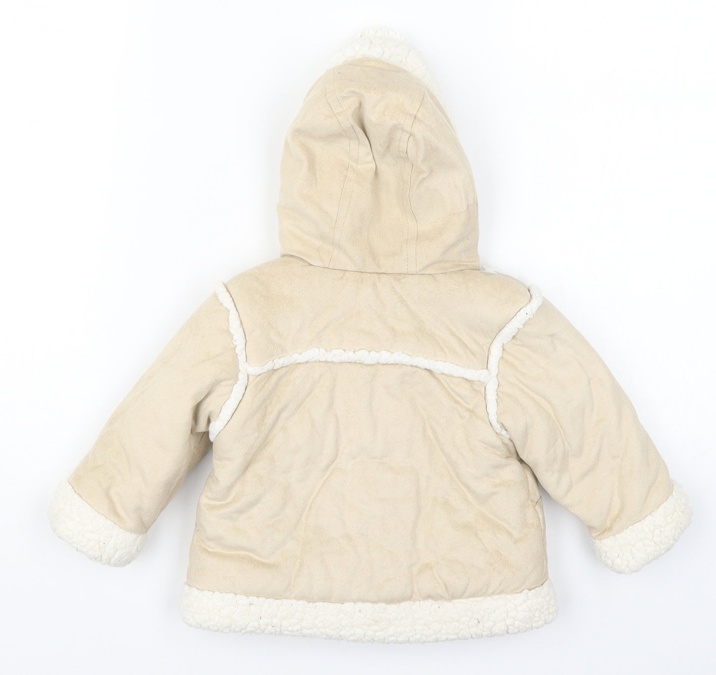 George Girls Beige   Jacket  Size 6-9 Months