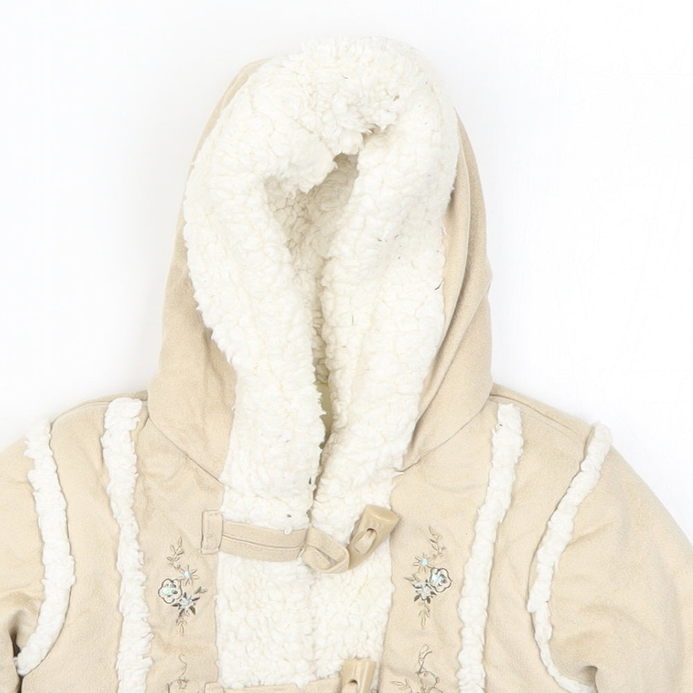 George Girls Beige   Jacket  Size 6-9 Months