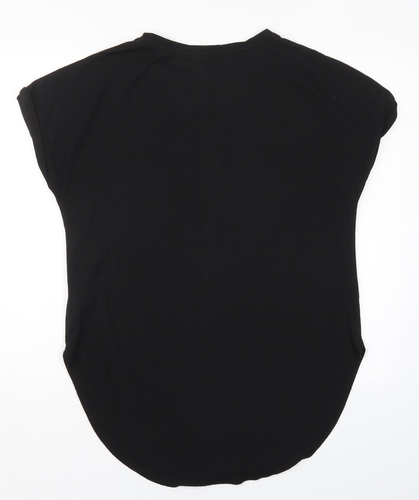 Primark Womens Black   Basic T-Shirt Size 14  - Be Yourself
