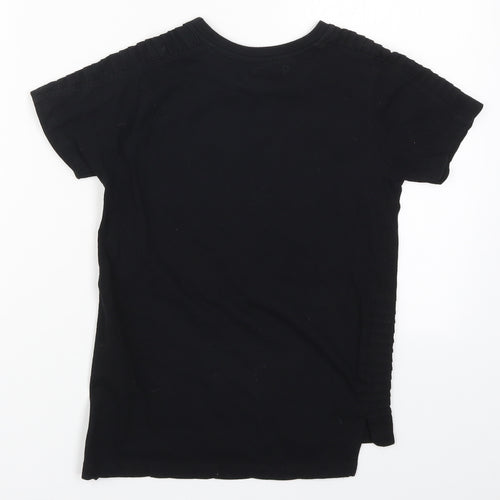 Primark Boys Black   Basic T-Shirt Size 7-8 Years  - Brooklyn