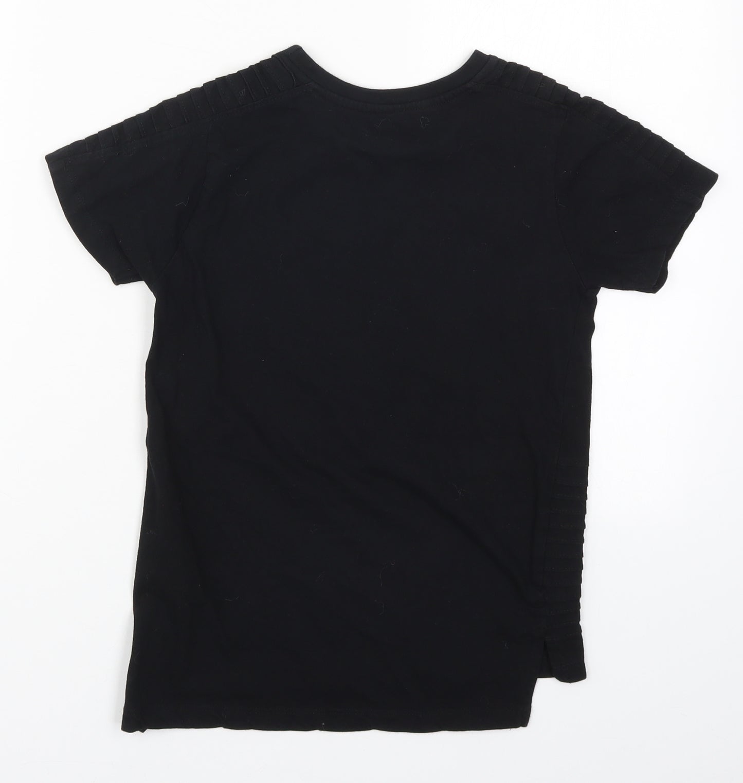 Primark Boys Black   Basic T-Shirt Size 7-8 Years  - Brooklyn