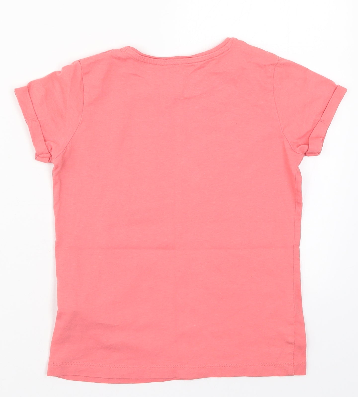 Primark Girls Pink   Basic T-Shirt Size 8-9 Years  - Believe in Yourself