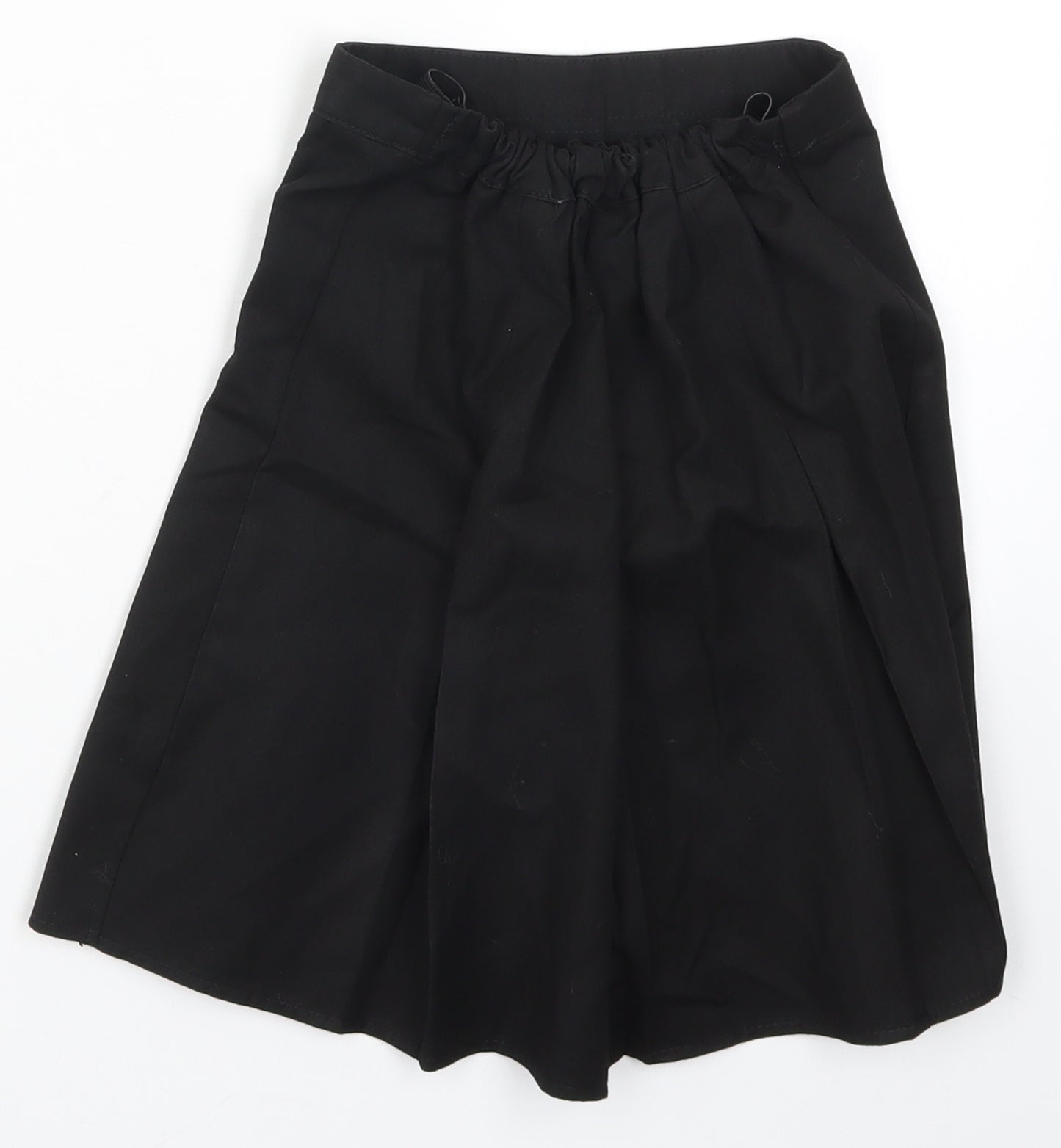 George Girls Black   Pleated Skirt Size 7-8 Years