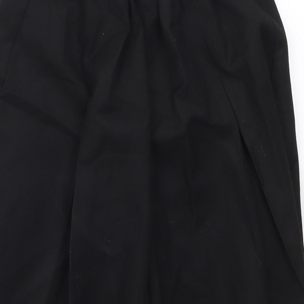 George Girls Black   Pleated Skirt Size 7-8 Years