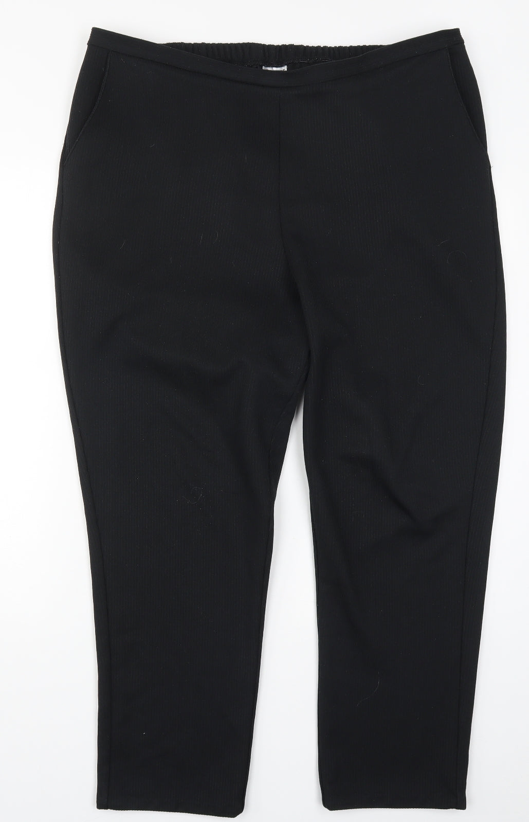 Damart Womens Black   Trousers  Size 38 in L27 in