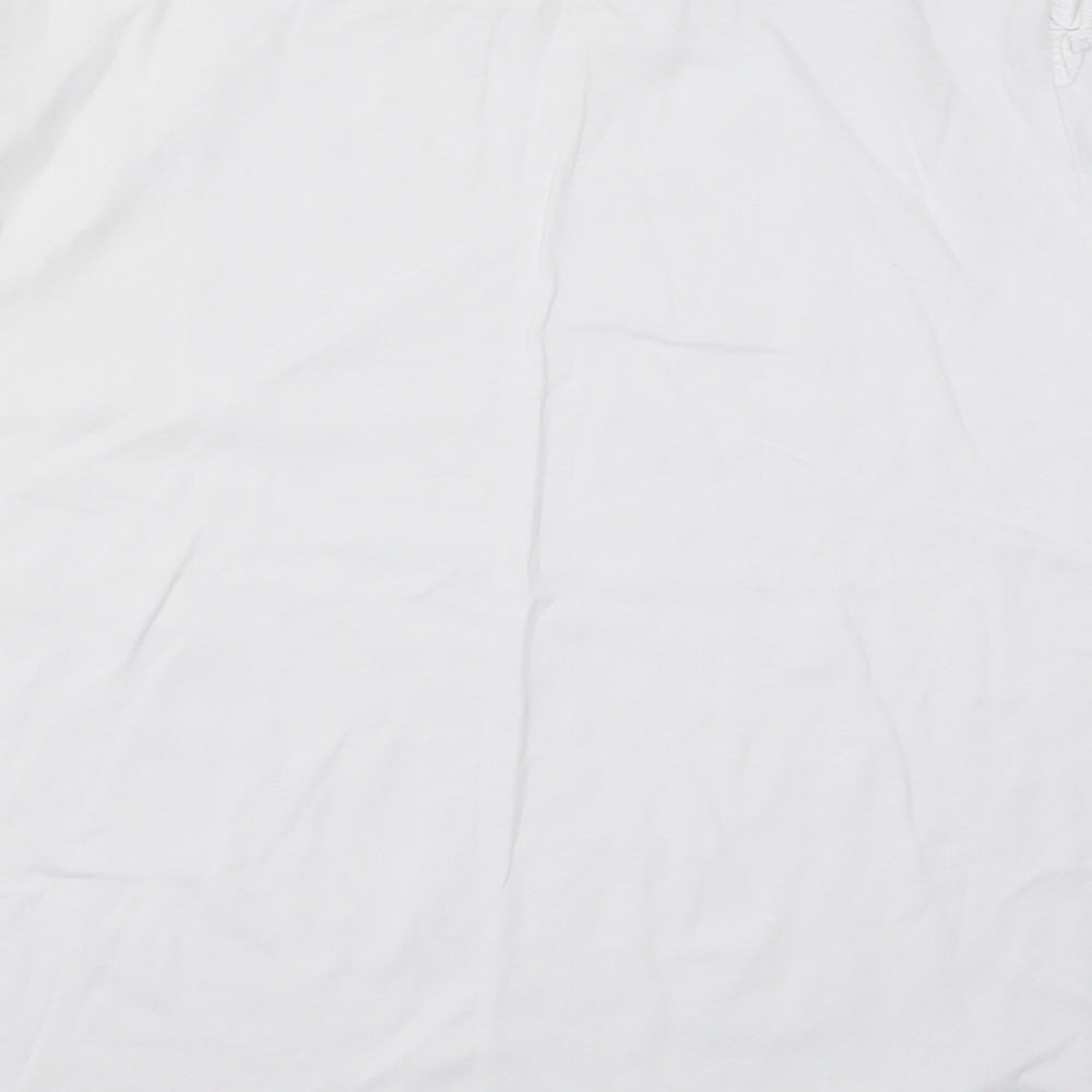 George Womens White   Basic T-Shirt Size 22