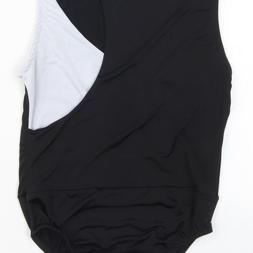 I SAW IT FIRST Womens Black   Bodysuit One-Piece Size 8  - Black and White